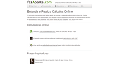 Desktop Screenshot of fazaconta.com